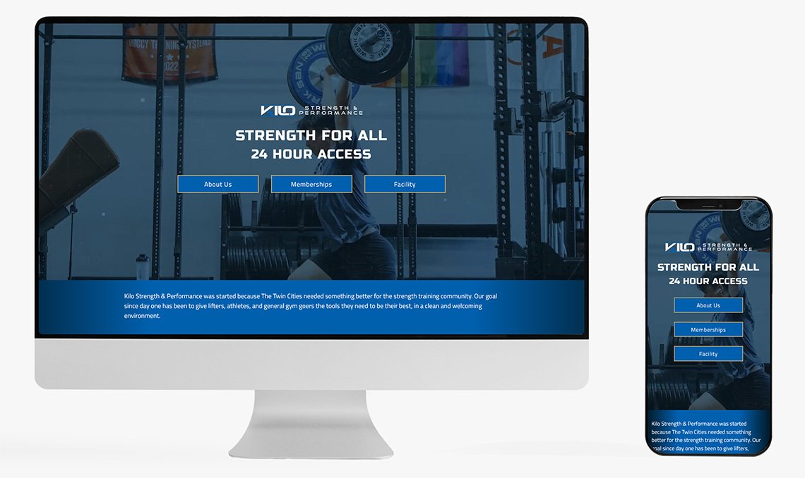Kilo Strength Website