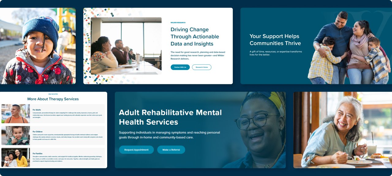 Wilder Foundation Branding