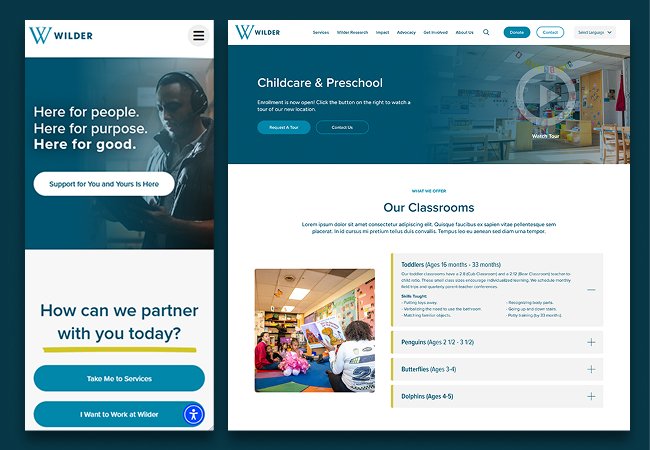 Wilder Foundation Website Redesign